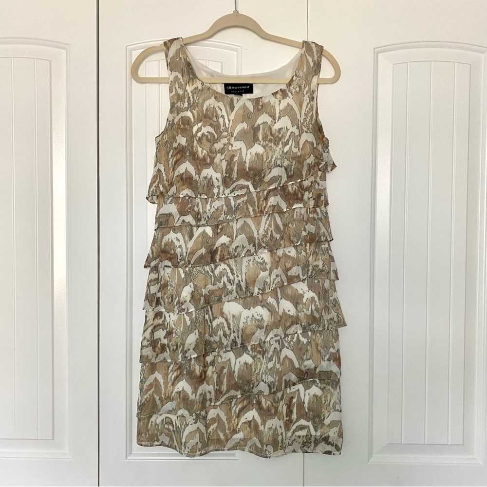💛Clearout Sale💛 Layered Ruffle Dress